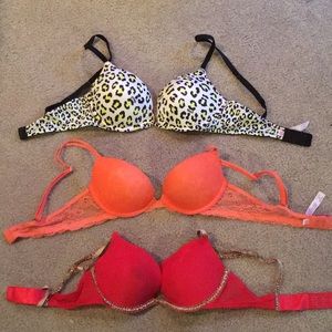 Victoria’s Secret Push Up Bras